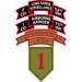 1/75 RGR & F/52 LRP & 1st ID LRRP & 1st ID LRS Decal