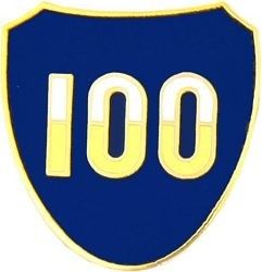 100TH INFANTRY DIVISION LAPEL PIN