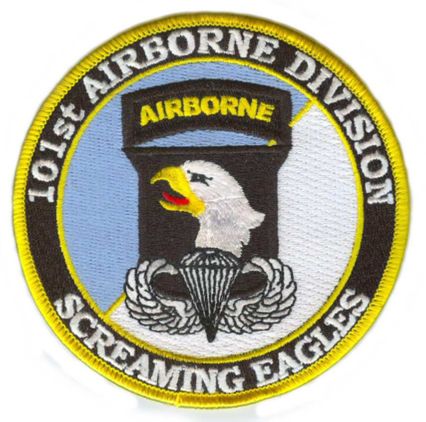 101st AB Division (with Jump Wings) Patch