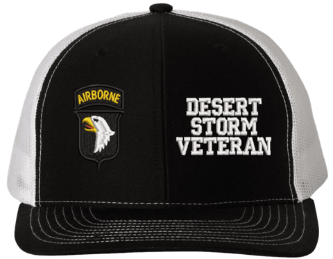 101st Airborne Desert Storm Veteran Split Cap