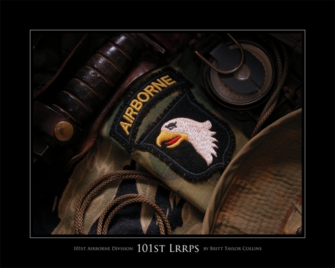 101st Airborne Division -101st LRRPS - Giclee Print
