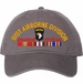 101st Airborne Division Afghanistan Veteran with Ribbons Unstructured Dad Cap