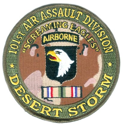 101st Airborne Division Desert Storm Patch