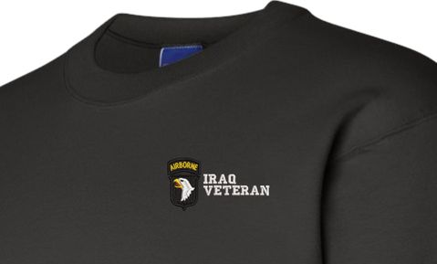 101st Airborne Division Iraq Veteran Sweatshirt