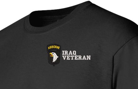 101st Airborne Division Iraq Veteran T-Shirt