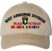 101st Airborne Division Iraq Veteran with Ribbons Unstructured Dad Cap