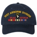 101st Airborne Division Iraq Veteran with Ribbons Unstructured Dad Cap