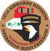 101st Airborne Division OIF Decal
