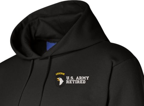 101st Airborne Division Retired Hoodie