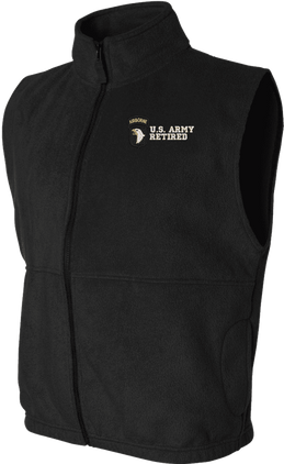 101st Airborne Division Retired Full-Zip Fleece Vest