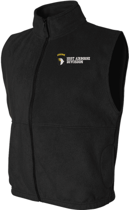 101st Airborne Division Full-Zip Fleece Vest