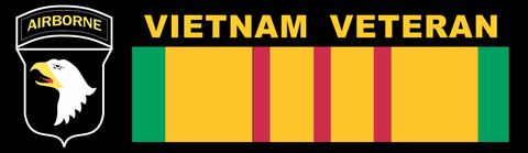 101st Airborne Division Vietnam Bumper Sticker