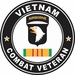 101st Airborne Division Vietnam Combat Veteran Decal