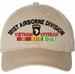101st Airborne Division Vietnam Veteran with Ribbons Unstructured Dad Cap