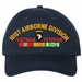 101st Airborne Division Vietnam Veteran with Ribbons Unstructured Dad Cap