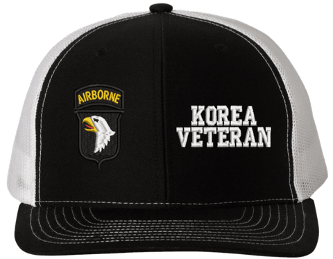 101st Airborne Korea Veteran Split Cap
