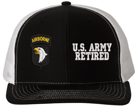 101st Airborne U.S. Army Retired Split Cap