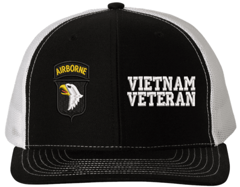 101st Airborne Vietnam Veteran Split Cap