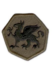 108TH TRAINING DIVISION SUBDUED 2&frac12;" MILITARY PATCH