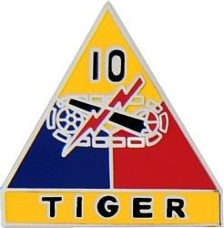 10TH ARMORED DIVISION LAPEL PIN
