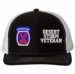 10th Mountain Desert Storm Veteran Split Cap