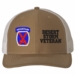 10th Mountain Desert Storm Veteran Split Cap