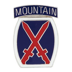 10th Mountain Division Lapel Pin