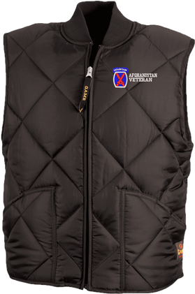 10th Mountain Division Afghanistan Veteran Game Sportswear Finest Vest