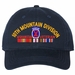 10th Mountain Division Afghanistan Veteran with Ribbons Unstructured Dad Cap