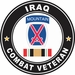 10th Mountain Division Iraq Combat Veteran Decal