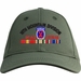 10th Mountain Division Iraq Veteran Embroidered Cap with Ribbons