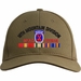 10th Mountain Division Iraq Veteran Embroidered Cap with Ribbons