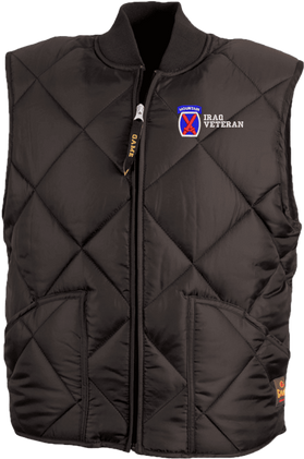 10th Mountain Division Iraq Veteran Game Sportswear Finest Vest