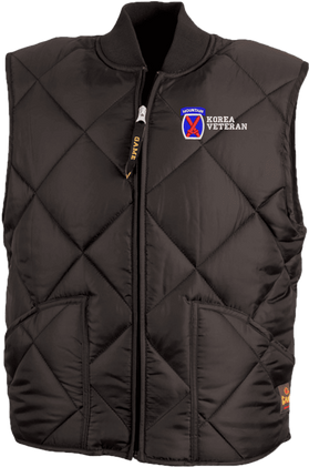 10th Mountain Division Korea Veteran Game Sportswear Finest Vest