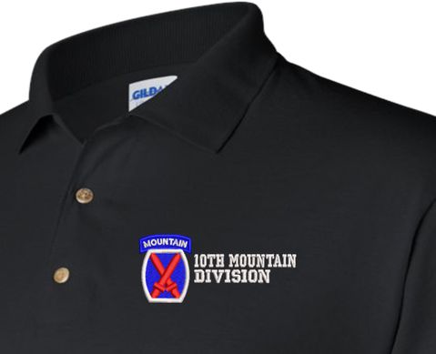 10th Mountain Division Polo