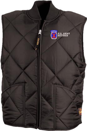 10th Mountain Division Retired Game Sportswear Finest Vest