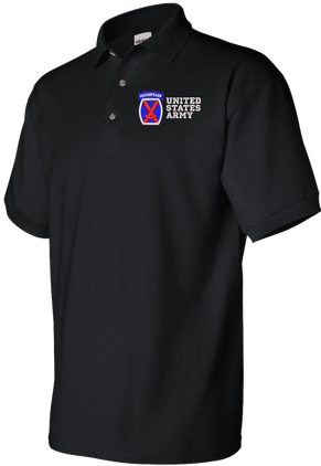 10th Mountain Division United States Army Polo
