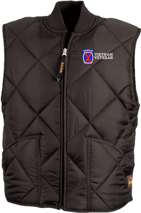 10th Mountain Division Vietnam Veteran Game Sportswear Finest Vest