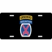 10th Mountain Division with Ranger Tab License Plate