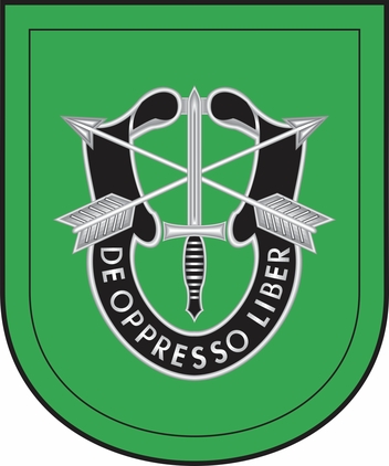 10th Special Forces Group Flash Decal