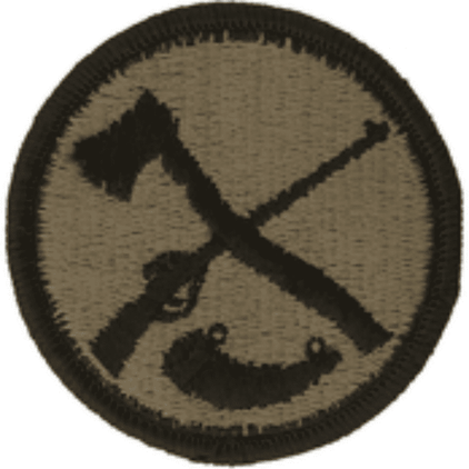 West Virginia National Guard Subdued 2 1/2" MILITARY PATCH