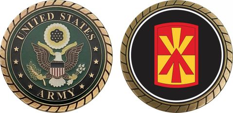 U.S. Army 11th Air Defense Artillery Brigade Challenge Coin