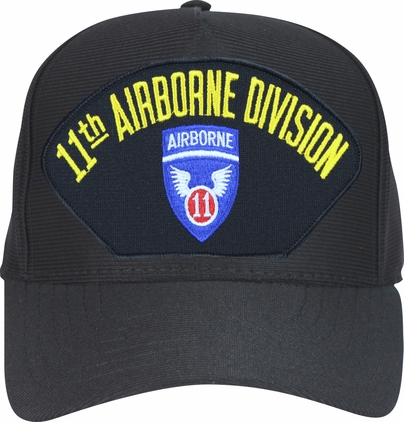 11th Airborne Division with Patch Ball Cap