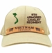 11th Armored Cavalry Regiment Vietnam Veteran Leather Strap Cap