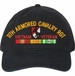 11th Armored Cavalry Regiment Vietnam Veteran with Ribbons Unstructured Dad Cap