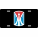 11th Infantry BDE License Plate