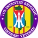 11th Infantry Brigade Vietnam Veteran Decal