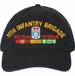 11th Infantry Brigade Vietnam Veteran with Ribbons Unstructured Dad Cap
