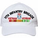 11th Infantry Brigade Vietnam Veteran with Ribbons Unstructured Dad Cap