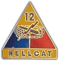12TH ARMORED DIVISION LAPEL PIN